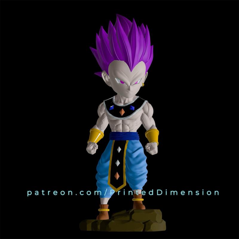 Vegeta God of Destruction Chibi