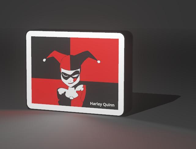 harley quinn lamp