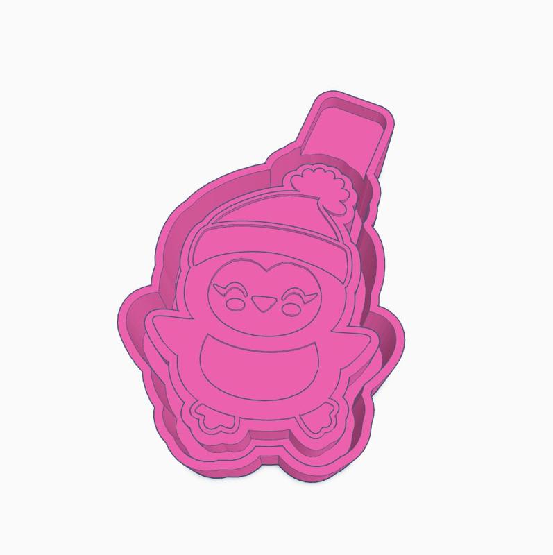 Penguin Mold Housing STL