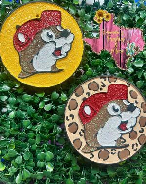 Buc-ee's Beaver Freshie Mold - 3D Model Mold Box for Silicone Freshie Moulds