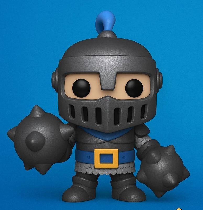 mega caballero clash royale funko pop