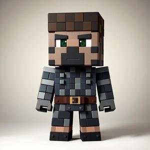 minecraft BRAVE STEVE