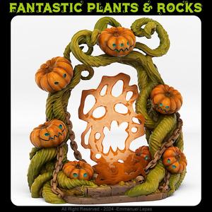 PUMPKINS PORTAL WITH ITS CREEPY EFFECT