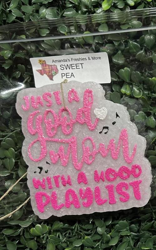 Good Mom Hood Playlist Freshie Mold - 3D Model Mold Box for Silicone Freshie Moulds