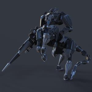 OE-6 Centaur Mech (Posable)