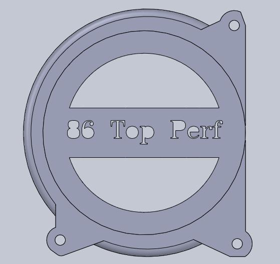 86 top perf ignition cover