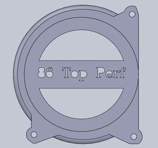 86 top perf ignition cover