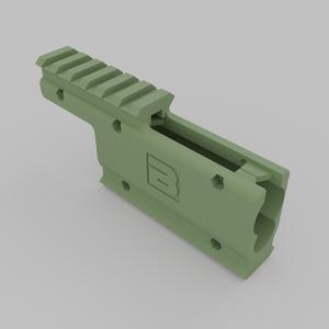 Rail mount for KWC Colt Python 6", type 3