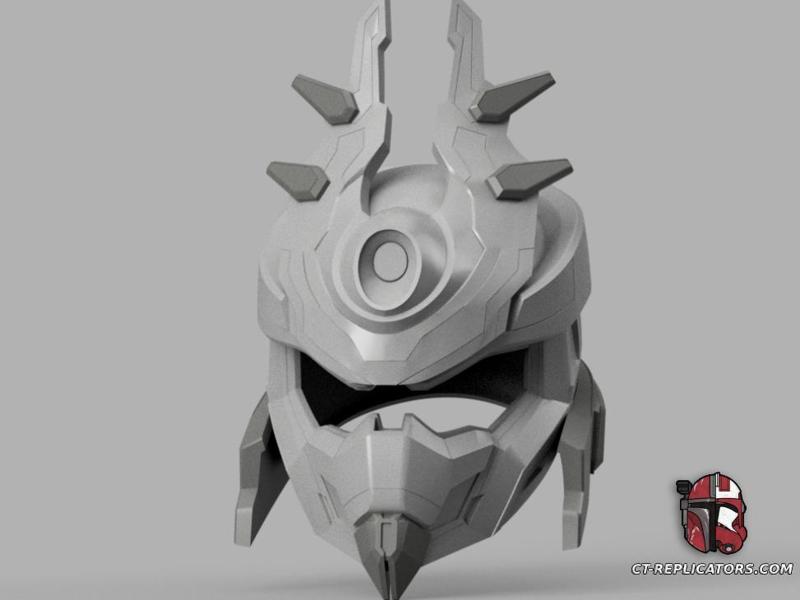 Halo Infinite Sovereign Spear Helmet Cosplay 1:1 Replica Cosplay