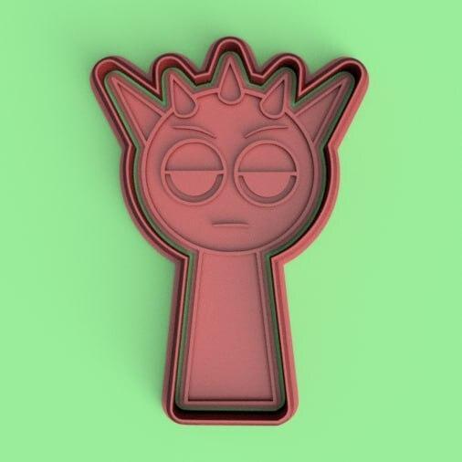 cutter + stamp sprunki raddy / sprunki raddy cutter + stamp