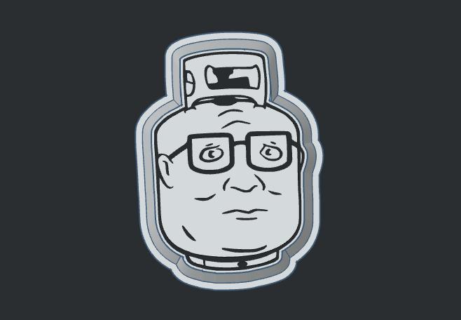 Hank Hill - Freshie Mold Housing