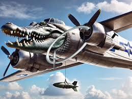 CROCODILE BOMBARDINO BRAINROT MEME