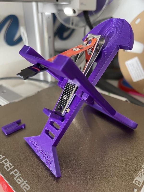 FlipperClipper Adjustable One Handed Nail Cutter Holder