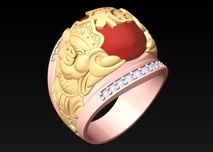Pig ring - Oval Rings - N1206