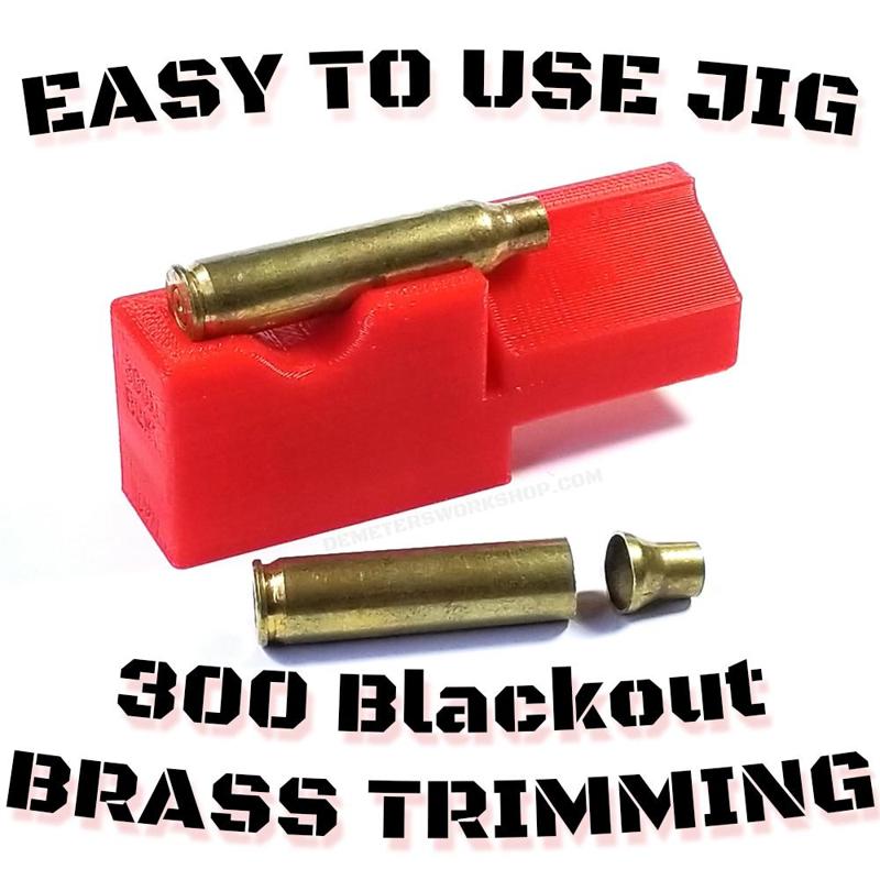 300 Blackout Trimming Jig for 2'' Chop Saw - Demeters Workshop