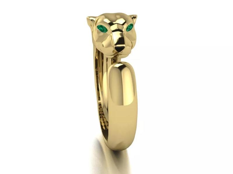 Panther RIng Gold