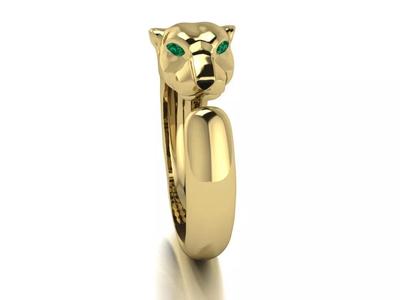 Panther RIng Gold