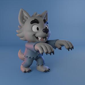 CHIBI WEREWOLF - MINI WEREWOLF HALLOWEEN