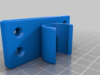 Round Wall Mount Clip Bracket