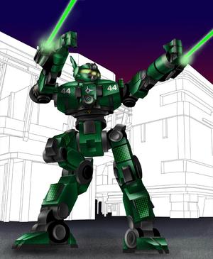 American Mecha Meerkat light mech