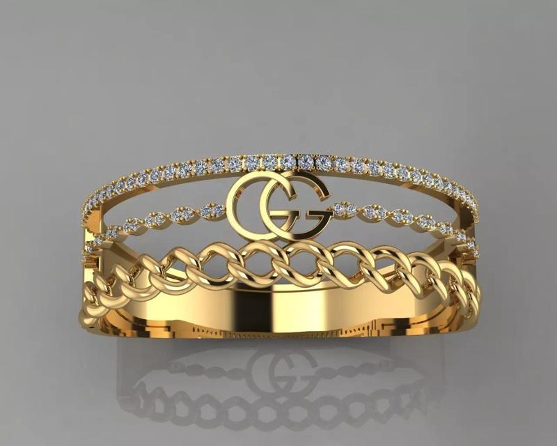 Gold Woman Bangle