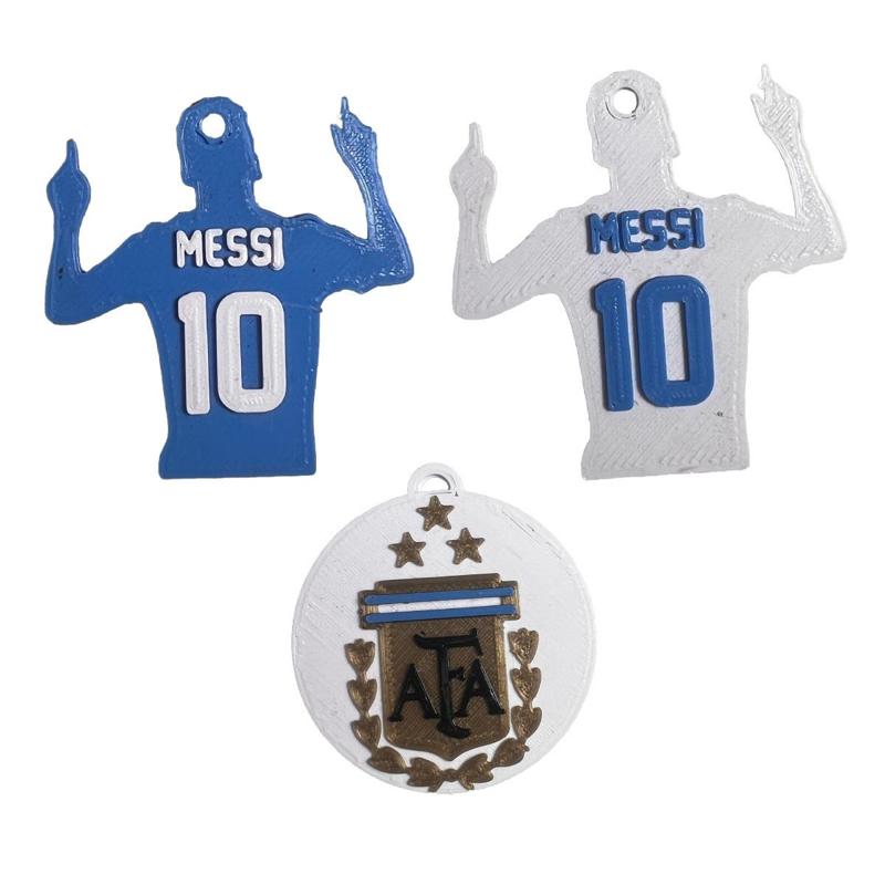 Key ring Messi 10