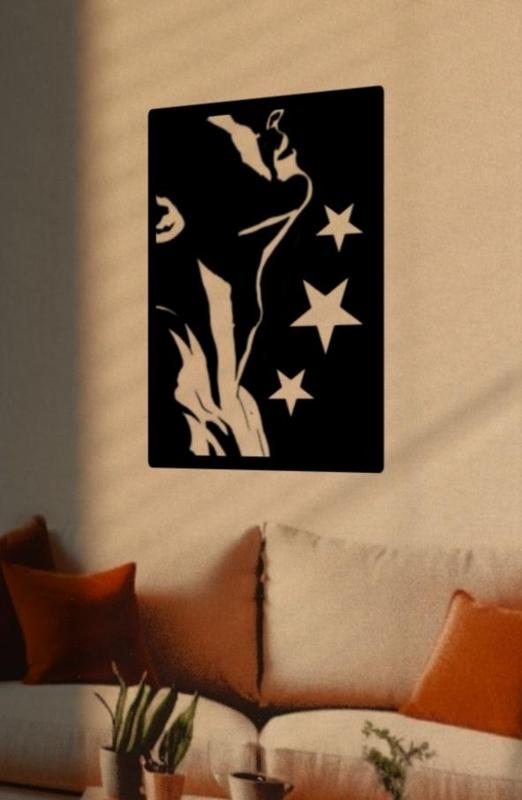 Messi 3 Stars - Wall Art