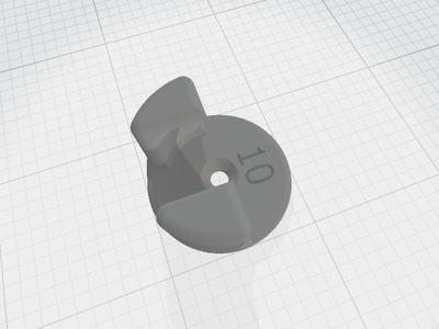 10mm key hanger