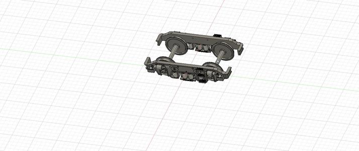Bogie cover CL 33 D6506 Lima Gauge O, track 0, 1:45