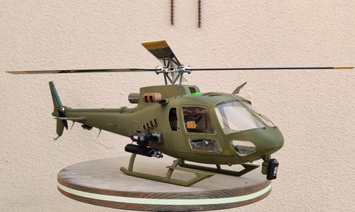 AirFox 470 The World’s First Truly Multi-Role RC Helicopter Fuselage