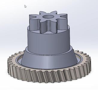 Gear for SOKANY SK-446 - solidworks - stl