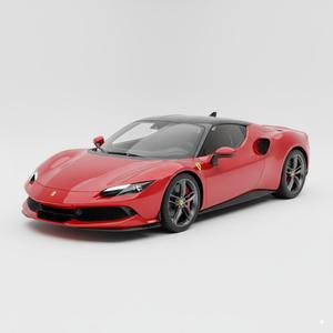 Italian Performance Hybrid Sports Coupe - Detailed Automotive 3D Print Model