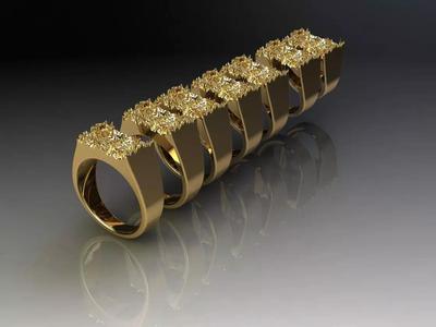 Mountain Signet Ring