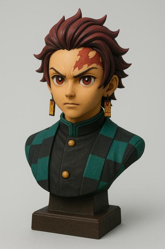 anjiro-Inspired Bust – 3D Printable Fan Art STL