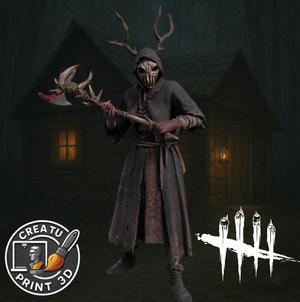The Huntress The Mordeo Dead by Daylight 3D Printable Model / La Cazadora El Mordisco Dead by Daylight Modelo 3D Impresible
