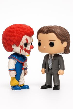 Sam Winchester vs. Clown Funko Pop