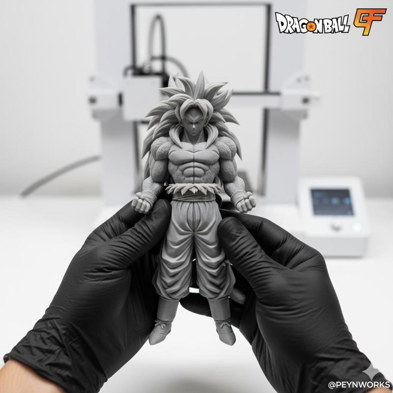 Goku Super Saiyan 4 - Dragon Ball GT | 3D Printable Model
