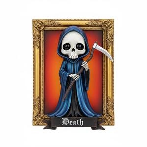 Chibi Grim Reaper Portrait Plaque