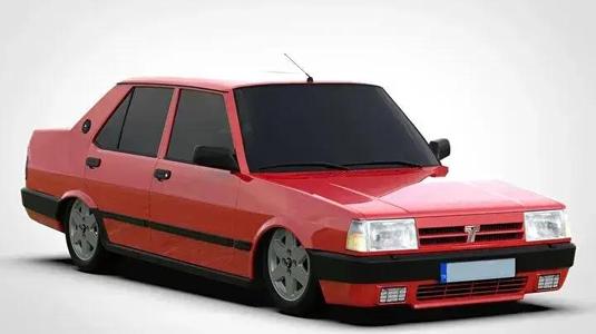 Tofaş Şahin Car Model STL – Classic Turkish Car 3D Print File