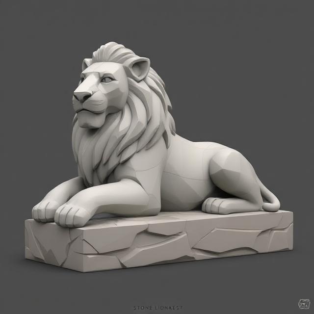 Lion King Statue 🦁👑