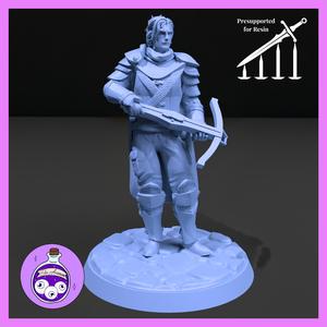 Human Man Mercenary Fighter