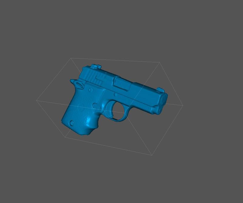 Sig P938 High Quality 3D Scan — Printable Folding Prop