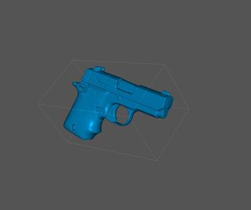 Sig P938 High Quality 3D Scan — Printable Folding Prop