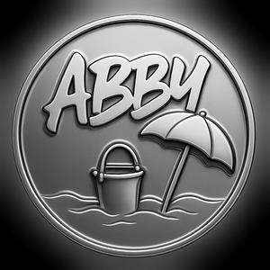 ABBY CUSTOM NAME COIN TOKEN WALL ART
