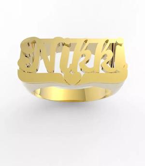 Nikki name ring