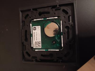 Somfy roller shutter control plate