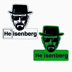 2x HEISENBERG (BREAKING BAD) Logo Display by MANIACMANCAVE3D
