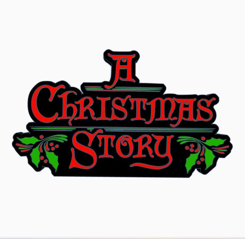 A CHRISTMAS STORY V2 Logo Display by MANIACMANCAVE3D