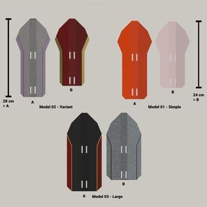 3-in-1 protection: forearm, arm/shoulder, shin/knee from science fiction / Cyberpunk