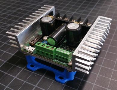 Sabertooth dual 32A motor controller mounting bracket